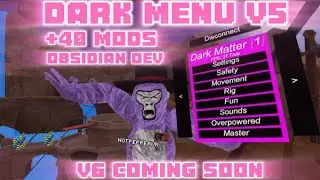 Dark Menu V5 +40 Fun Mods To Use