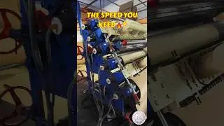 High Speed Fingerless Double Profile Corrugation Machine 🔥⚡ #boxmakingmachine #corrugationmachine