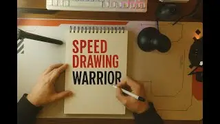 Speed Drawing #2 Workflow completo del disegno realizzato in live. Warrior