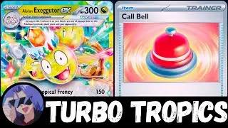 Turbo Alolan Exeggutor Deck || Pokémon TCG Live || Prismatic Evolutions