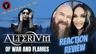 GEN-X Couple REACTS and REVIEWS - ALTERIUM - Of War And Flames (2024) // Official Music Video //