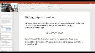 Small numbers, large numbers, very large numbers, and Stirling's Approximation