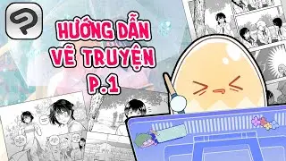 【 MONI TUT 】VẼ TRUYỆN #1 &ndash; Chuẩn Bị Canvas Clip Studio Paint