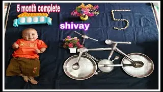 Shivay Ke 5 Month Complete| Birthday Decoration|Birthday Celebration|Birthday Photo Shoots|Cycle 