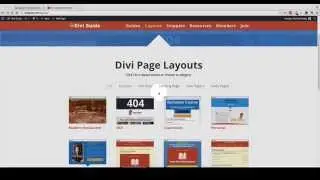 Divi Layouts Example