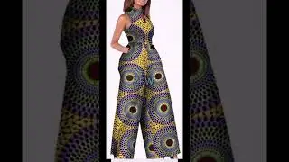 Latest New Ankara Jumpsuit Dresses for Ladies//Stunning Ankara Jumpsuit Dresses for Ladies