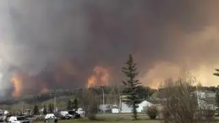 Fort McMurray Fire Burns Abasand