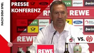 Die PK nach dem Spiel beim 1. FC K&ouml;ln | #KOEM05 | 2019/20