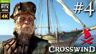 BATTAGLIE NAVALI E ARREMBAGGI CON LA NOSTRA NUOVA NAVE! | CROSSWIND ALPHA TEST | EP.4 | Gameplay ITA