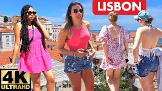 Lisbon Portugal: Discovering the Old Town on Foot [4K]