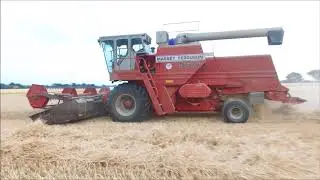 MF 860 Harvest 2018 Part 2