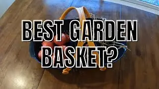 Fiskars Garden Harvest Basket + Fiskars Folding Knife for Produce Harvesting - Fiskars Gardening