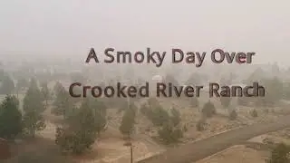 Smoky Day Over Crooked River Ranch