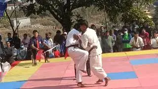  Kyokushin karate Real Fight ढुङ्गेसाँघु पोखरा 