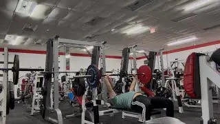 Bench Press 115KG/253LBs 