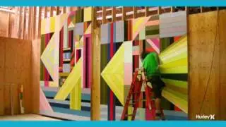 Artist Dalek's Timelapse at Hurley HQ