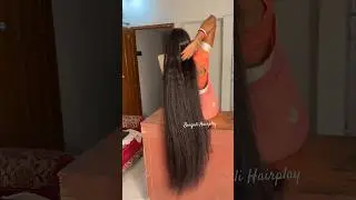 Real long hair goddess is here 🧿❤️ #thickhair #longhair #haircare #thickness #goodhair #bundrop