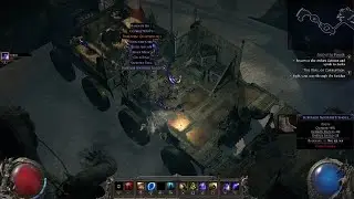 PoE2 (0.2): My First Rogue Exiles Encounter (Act 2 Cruel) seems alright. drops uniques.