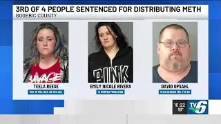 3rd of 4 arrested for drug trafficking into Wisconsin, UP sentenced