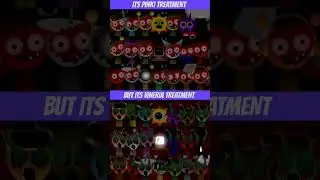 incredibox sprunki pinki treatment vs vineria treatment #viralshort