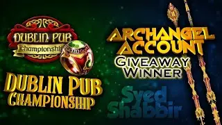 8 Ball Pool - Archangel Cue Account Giveaway Winner + Dublin Pub Championship Gameplay