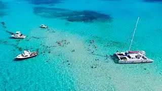 Grand Cayman Stingray City Drone 4K &copy;