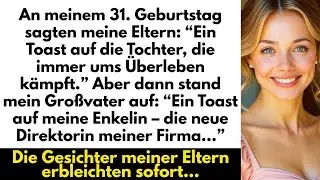 An Meinem 31. Geburtstag Verspotteten Mich Meine Eltern; 'Auf die Tochter, die immer ums Überleben..