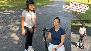 MAXSHOT PR Electric Scooter for Adults Powerful Orange
