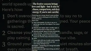 How to Stay Calm During Holiday CHAOS