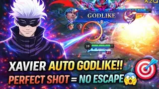 XAVIER 13 KILL 2 DEATH 18 ASSIST 😱 PERFECT SHOT!! SEMUA SKILL KENA | BUILD & EMBLEM TERSAKIT 2026