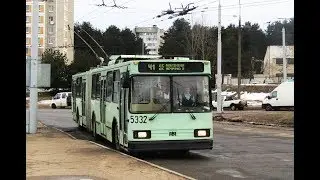 Троллейбус Минска БКМ-213,борт.№ 5332 (11.04.2018)