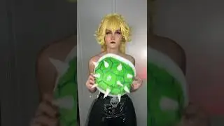 I'm taking off my Bowsette cosplay !