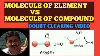 Molecules of elements vs   Molecules of compound
