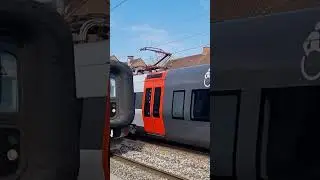 &Oslash;resundstoget Som Regionaltog mod Slagelse station p&aring; Ringsted station #dsb #danmark #&oslash;resundstoget