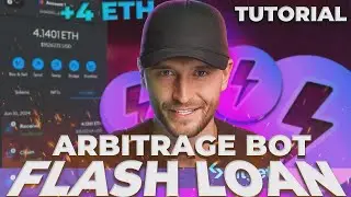 NO Code Flash Loan Arbitrage Tutorial | How to Use Flash Loan Bot Explained! | Crypto Arbitrage Bot!