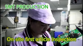 One-site first article inspection, vital quality control method in production process of SMT.