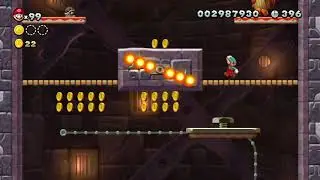 New Super Mario Bros U - 55 - Torre Tornillo - 100%