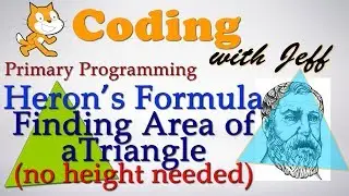Primary Programming - Heron's Formula - Area of a Triangle Scratch Tutorial