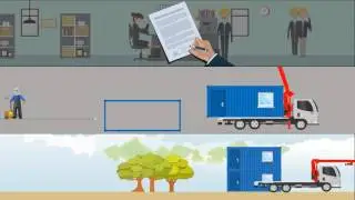 flat animation