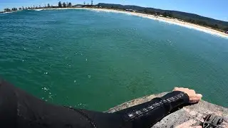 BODYBOARDING CYSTAL CLEAR A-FRAMES!