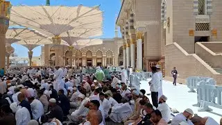 Azan & Khutba Juma & Namaz from Masjid Nabawi Madinah Friday prayer 7 February 2025 #madinahlive