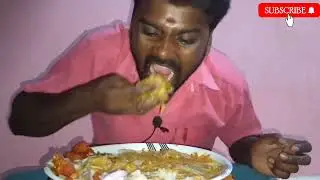chilli chicken | purotta |white rice |kurumaa kulambu |rasam |eating challenge| Moorthi vlogs