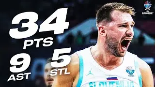 Luka Dončić Was ON FIRE vs Poland! | FIBA EuroBasket 2025 | August 28, 2025