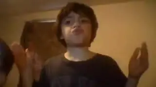 Miles lip syncing  'Jimmy Barnes screaming video on youtube'