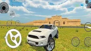 Indian Indian tractor driving 3D game mein tractor ko Thar gadi lekar #automobile #indiantractor 