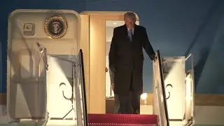 RAW VIDEO: Donald Trump arrives at Joint Base Andrews after Florida trip
