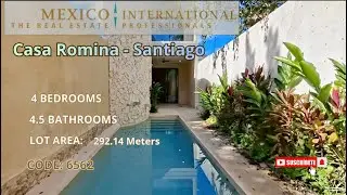 Casa Romina Santiago | CODE 006562 | Mexico International Real Estate.