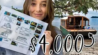 DIY Houseboat Build (part 1): I'll build a tiny houseboat or die trying