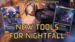 Let's Try Out Nightfall's New Tools! ft. Diana Nocturne | Deck Gameplay | Legends of Runeterra