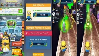 Minion Rush Collected 90000 Robonanas In One Run El Macho's Lair Endless Run#314 Gameplay By De Epic
